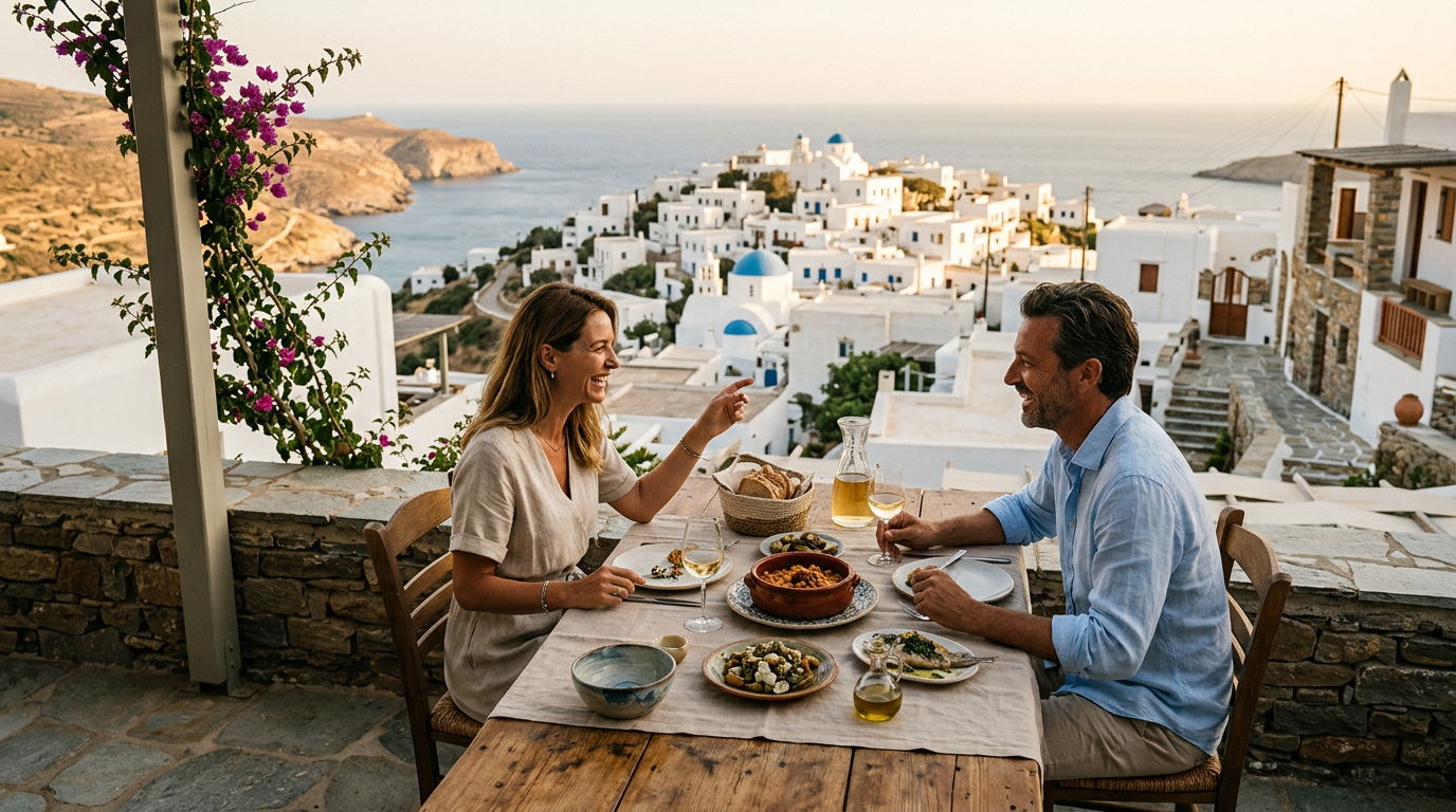 Beyond the Beaten Path: The Allure of Hidden Gem Greek Islands — Renowned as the culinary capital of the Cyclades, Sifnos…